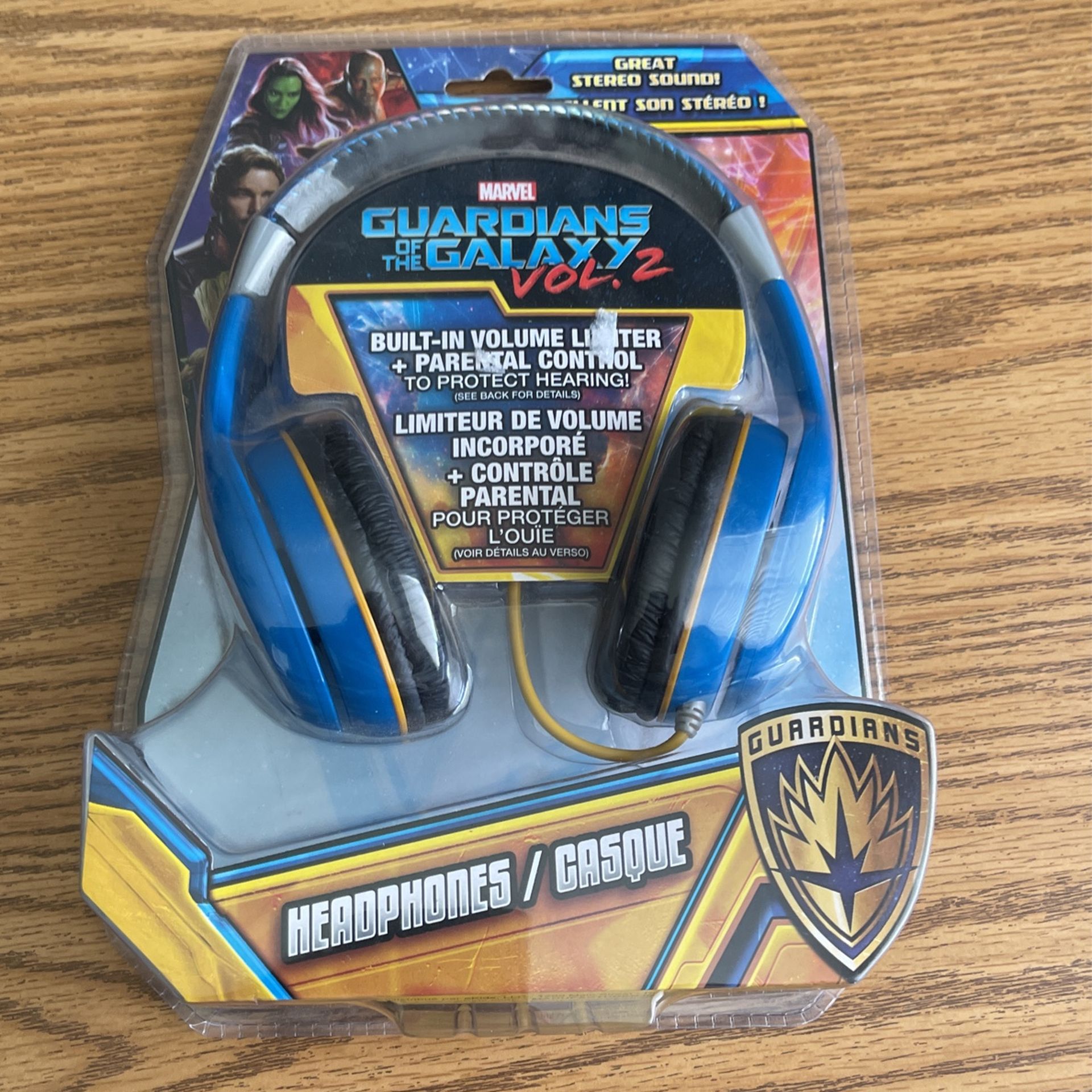 HEADPHONES GUARDIANS OF THE GALAXY VOL 2 NEW UNOPEN