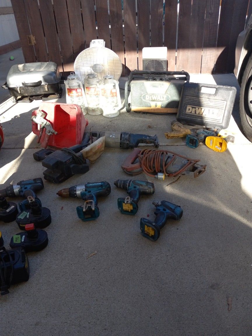 Tools, Heater, Fan, Leaf Blower, Ect.