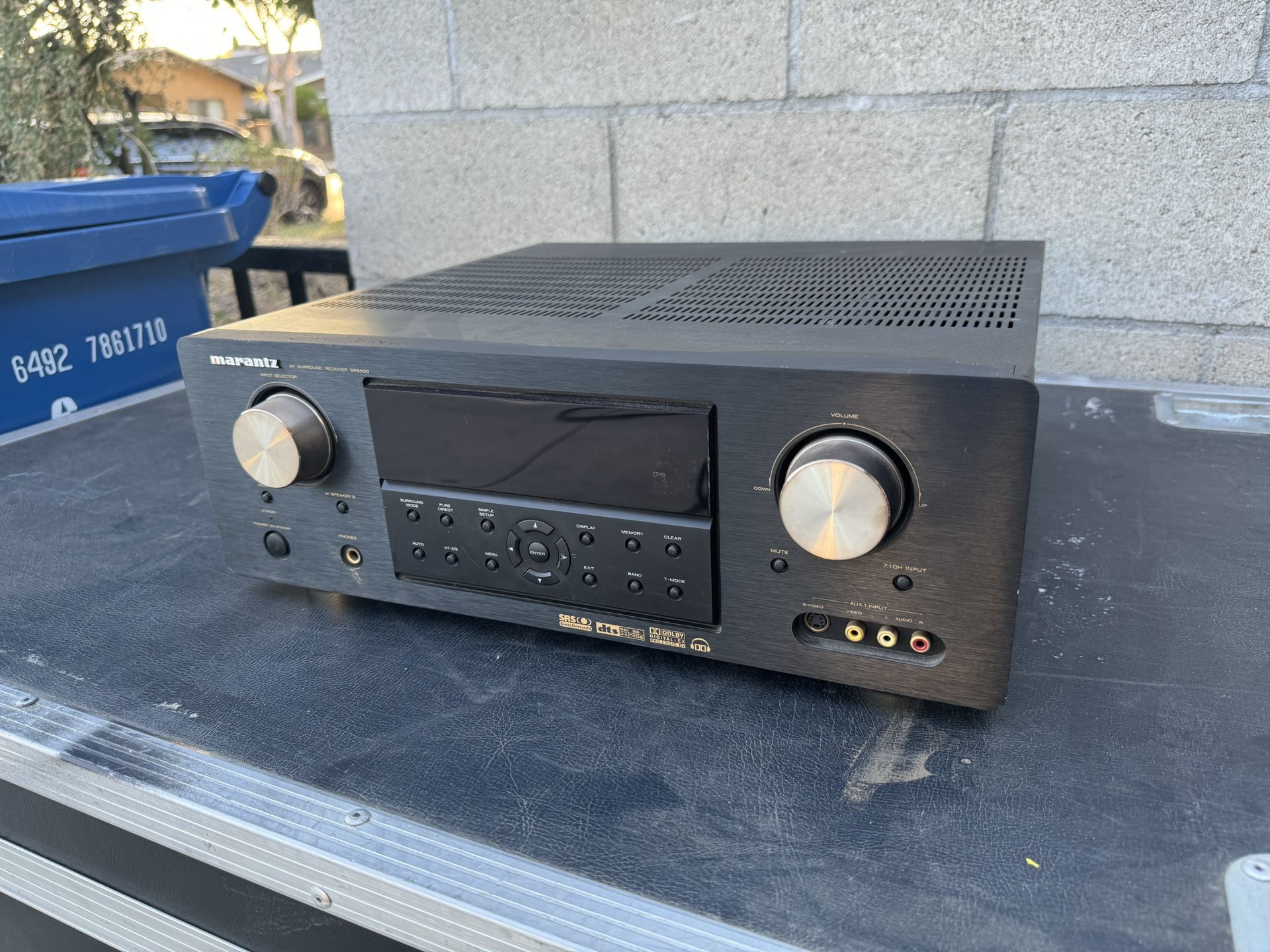 Marantz SR5500 AV Surround Receiver Optical/Analog
