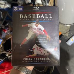 Baseball: A Film By Ken Burns Fully Restored in High Definition Blu-ray *New*