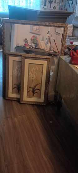 Mirror and frames
