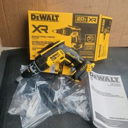 DEWALT XR 20V MAX LITHIUM-ION CORDLESS BRUSHLESS SCREW GUN ( TOOL ONLY  )