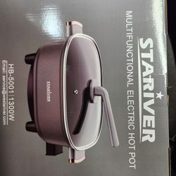 Stariver Multifunctional Electric Hot Pot. 1300w