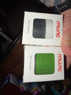 Mini speakers