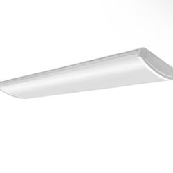 1-Pack 4 ft. 5200 Lumens LED Wraparound Light Garage Shop Light Office Warehouse Lighting 120-277V 4000K Bright White