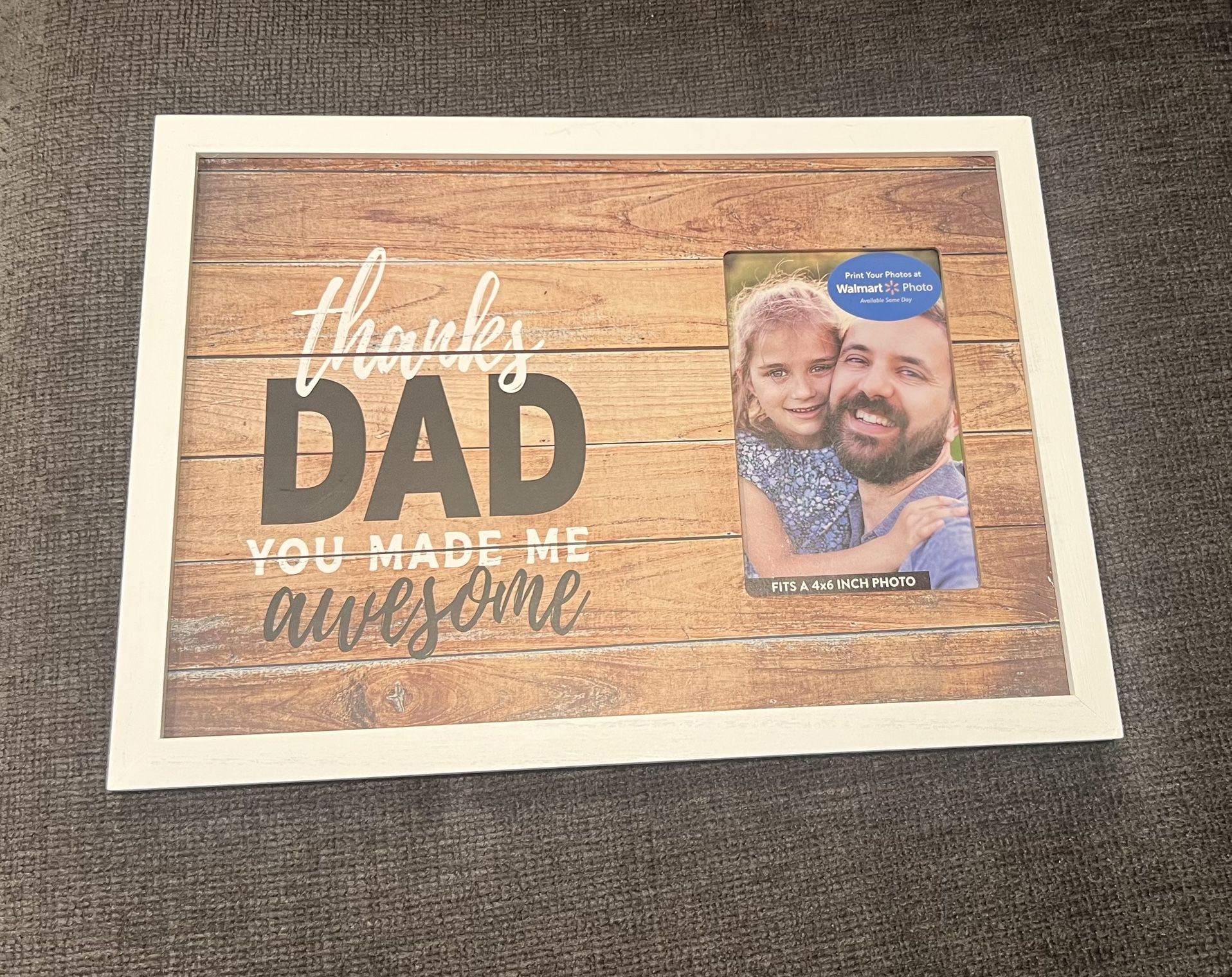 Brand new Father’s photo frame gift