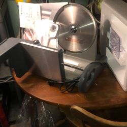 Meat Slicer Shamrock 8in Blade  Brand New