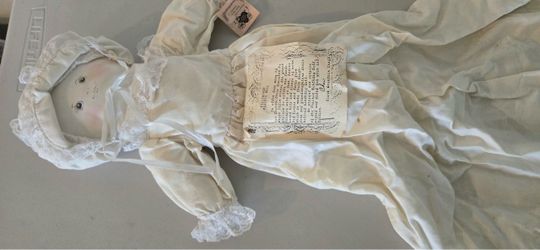 Vintage Handmade Pillowcase Prairie Doll by Char – Ozark Mountain Crafts (~30")