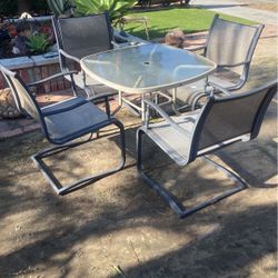 Patio Set Good Conditions