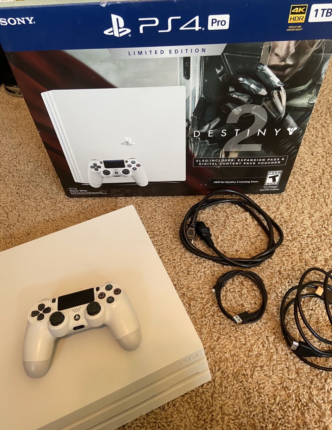 PlayStation 4 Pro Glacier White 1TB (CUH-7200BB02) Serious Buyers ONLY