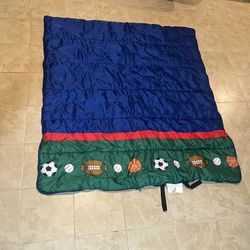 Boys Sports Sleeping Bag