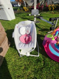 Baby girl portable cradle