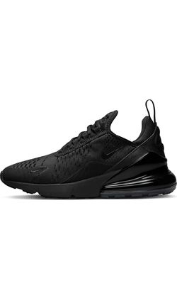 Nike Women's Air Max 270 Trail Shoes, Black, 9