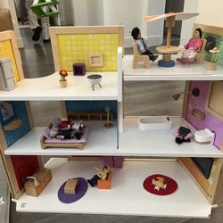 Hape Wooden Dollhouse