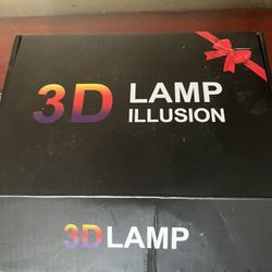 3 star wars Lamp Illusion acrylics 