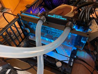 Evga RTX 2080TI XC Hydro Copper Gaming -Desktop Graphic card pump and all hardware