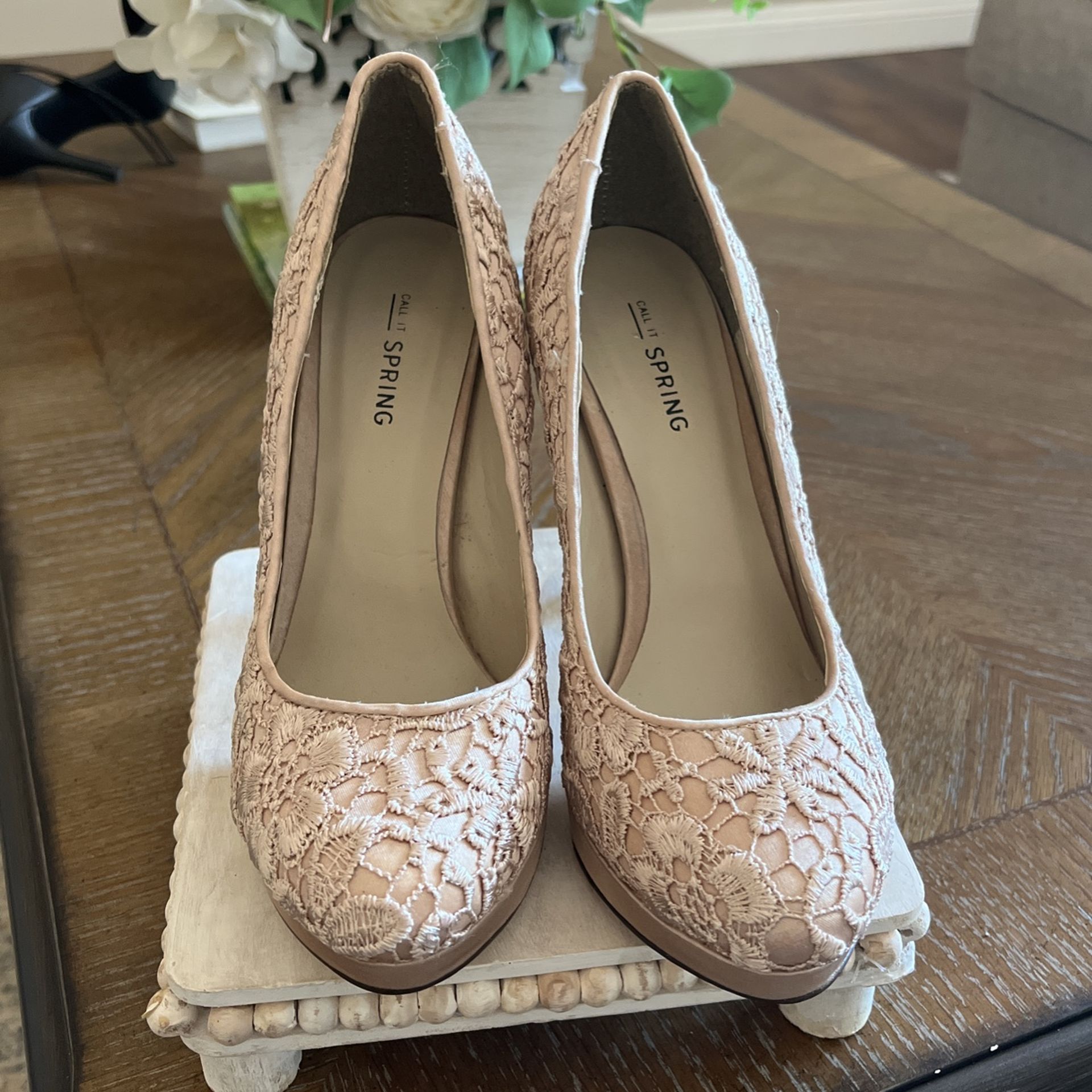 Call it Spring High Heels Size 7