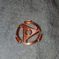 Vinyl album record 45 adapter-3D Printed
