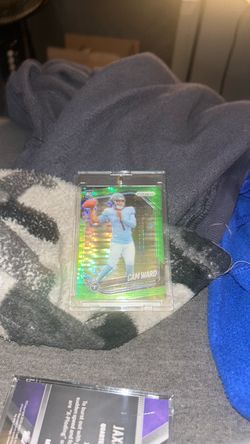 Cam Ward Prizm RC Green Holo Rookie Card