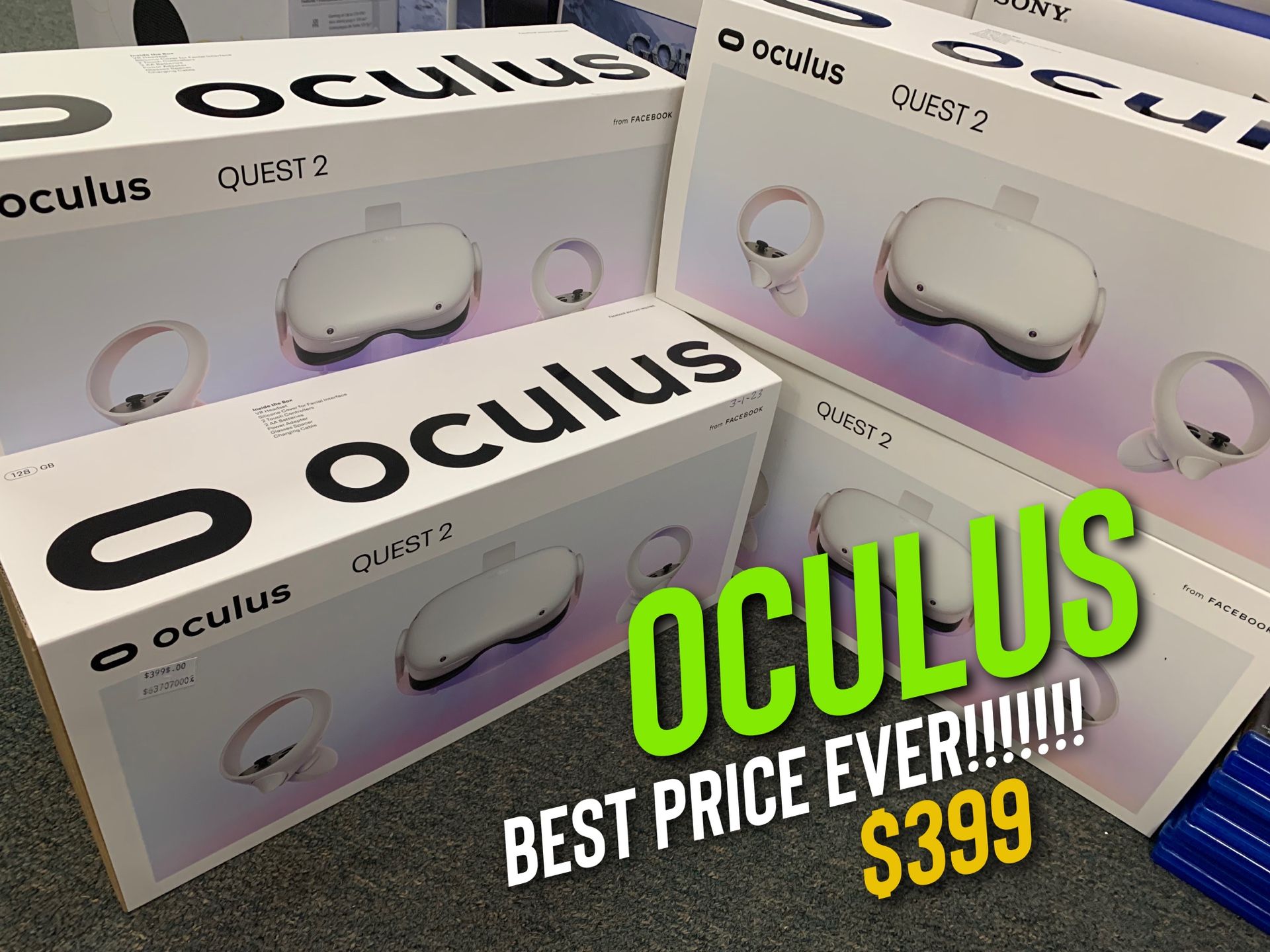 OCULUS QUEST 2 BEST PRICE!!!!!!!