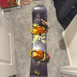 Rome Hatchet Snowboard + Bindings (Ready to Ride)