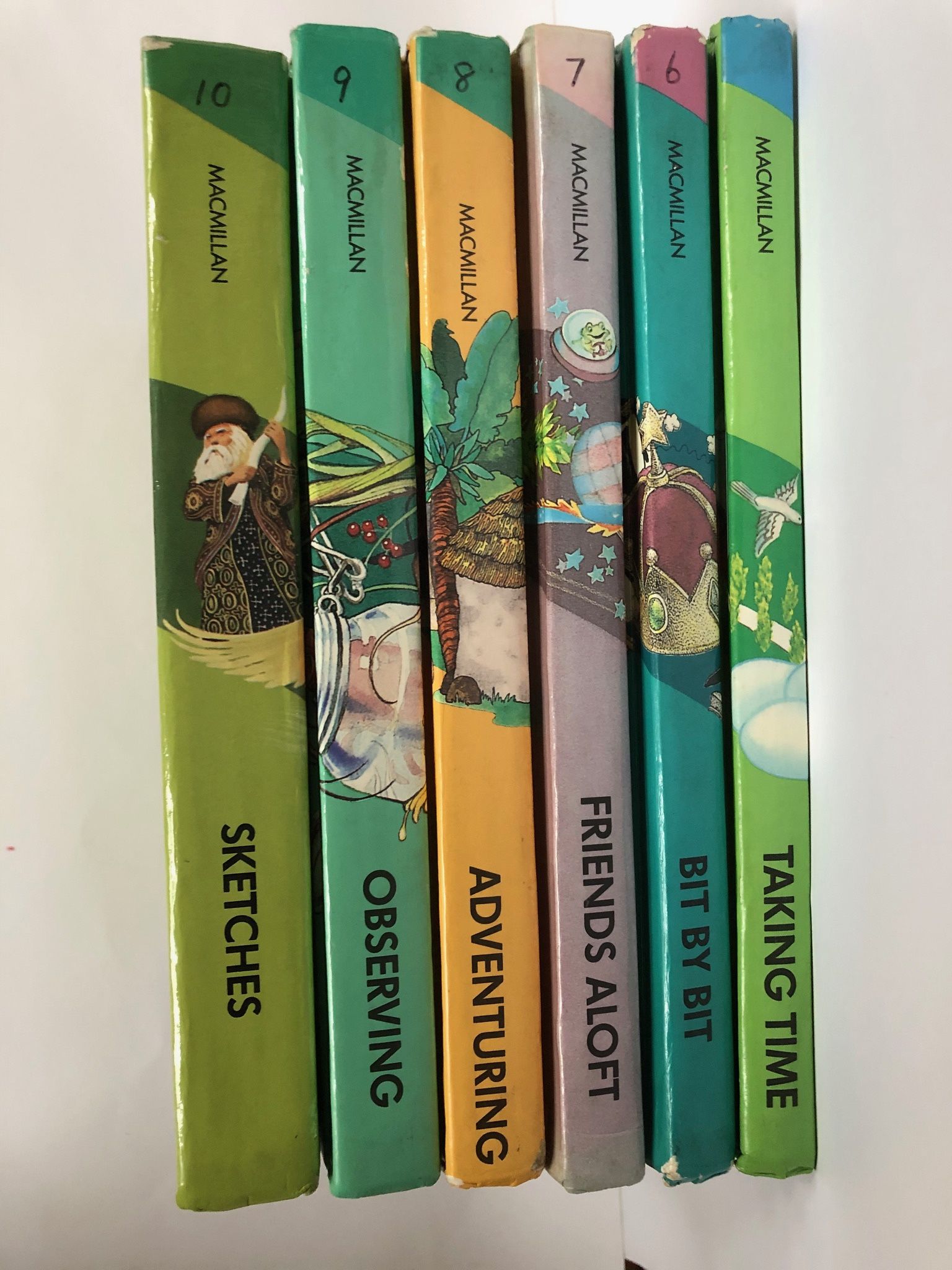 MacMillan Children Reading Books, Set of 6 Great For Summer Reading!!