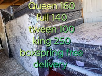 Mattress Pilow Top New