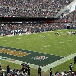 6 Tickets Bears vs Rams - 218 row 1 