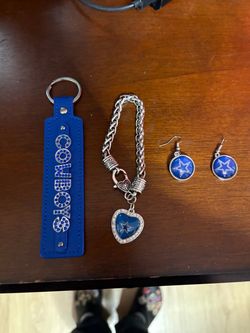 NFL Dallas Cowboys everything is $10 each except the hello Kitty bracelet 15