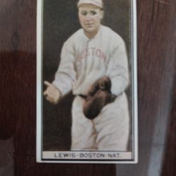 Lewis (Boston-NL) 1912 Tobacco Card