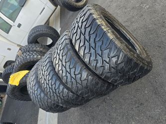 4 Used Tires Lt35x12.50r20 Arroyo Tamarock MT $250.00 all 4