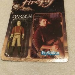 Funko ReAction 2014 Firefly Malcolm Reynolds action figure NIP NIB new in package carded