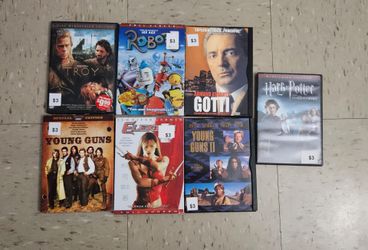 DVD MOVIES $3 EACH