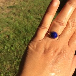 Natural Lapislázuli 925 Sterling Silver