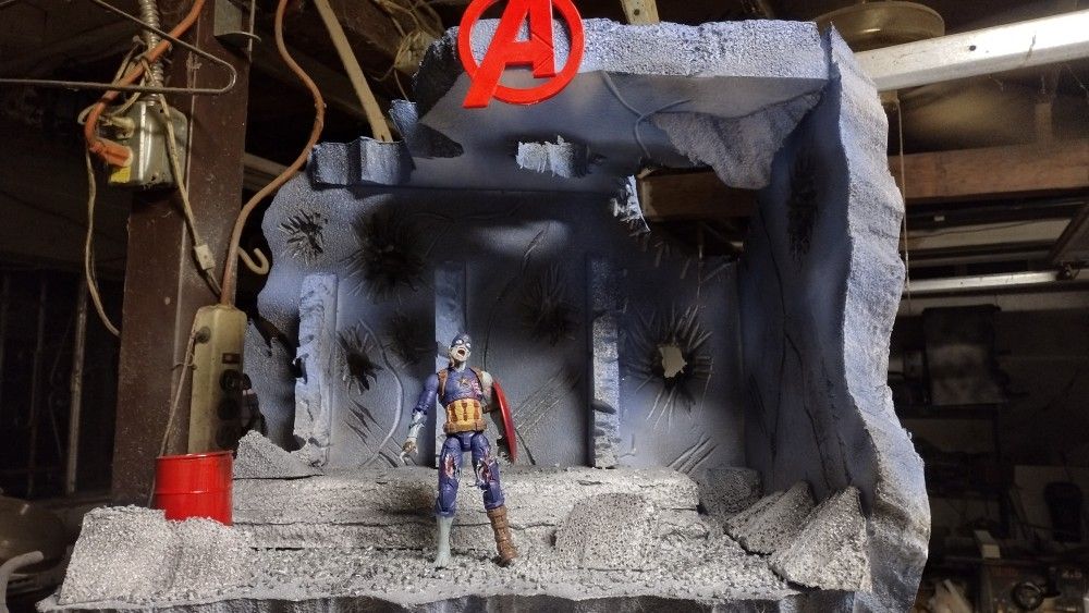 Marvel Legends What If...Zombies? Figure And Diorama