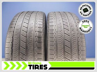 2 Continental Crosscontact RX LR 275/45R22 TIRES 7.8/32 TREAD LAND ROVER 2754522