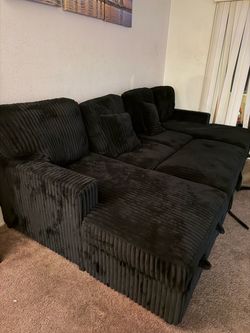 Corduroy couches like new
