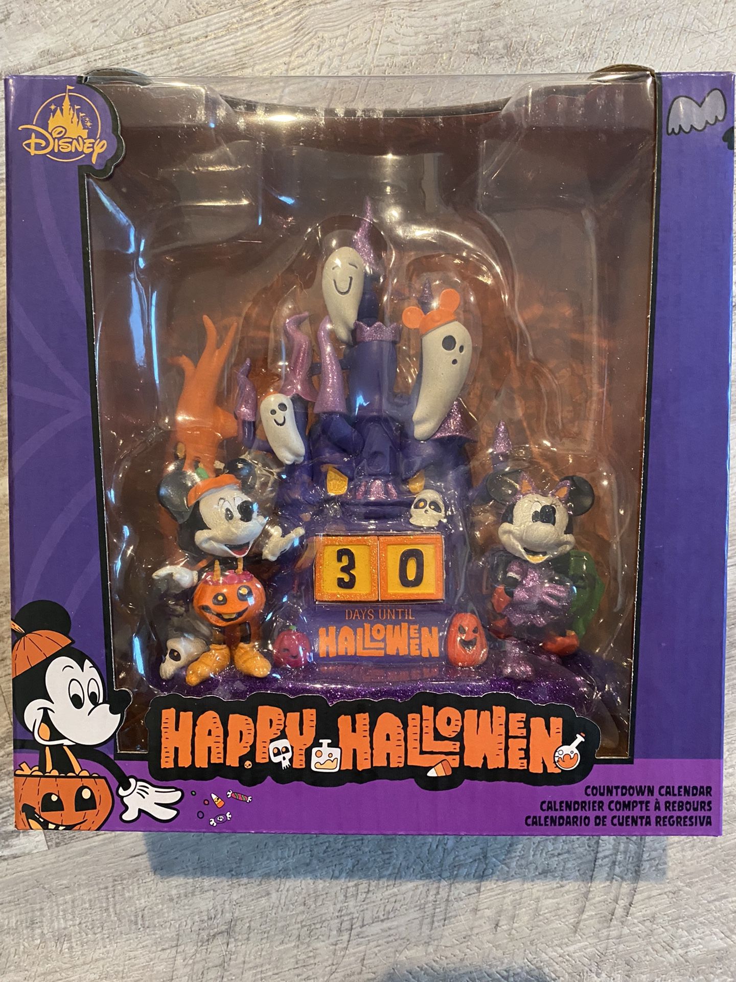 Disney Halloween Count Down Calendar