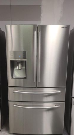 Samsung 4-Door Stainless Steel Fridge
