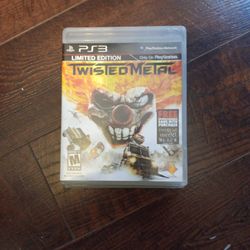 Ps3 Twisted Metal Limited Edition