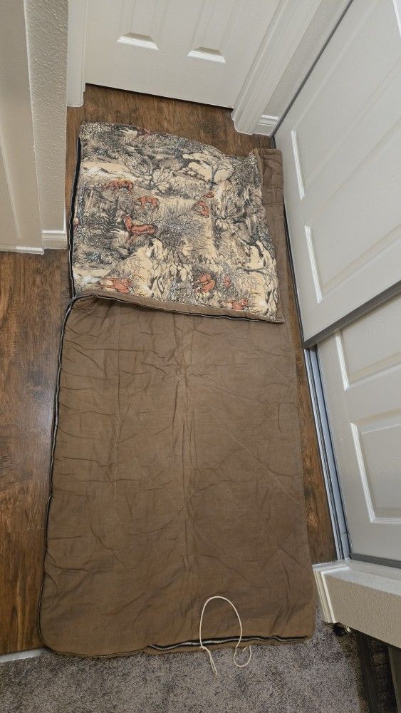 Brown Sleeping Bag