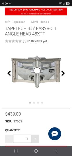 Angle head drywall
