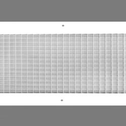 10'' x 18'' or 18'' x 10'' Cube Core Eggcrate Return Air Grille - Aluminum Rust Proof - HVAC Vent Duct Cover - White [Outer Dimensions: 1