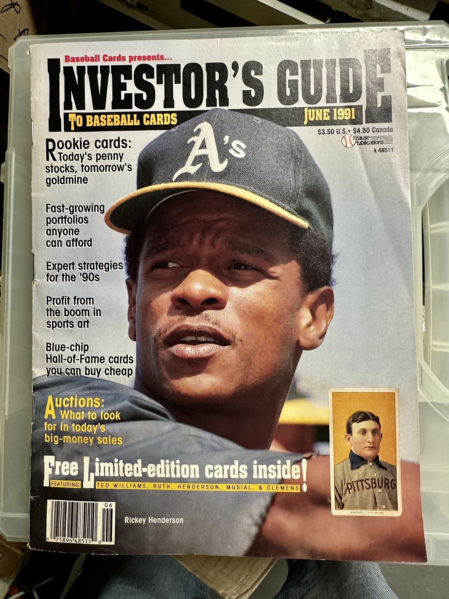 1991 Investors Guide To Baseball Cards