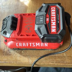 Craftsman batteries  and charger