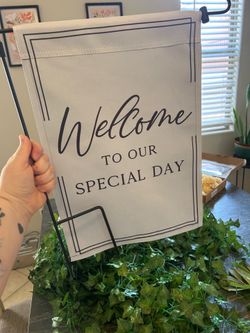 Wedding sign