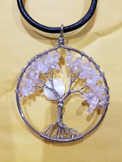 Opalite Tree of Life Necklace