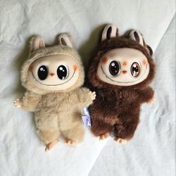 Light Up Singing Labubu Plush Pendant Keychain Duoduo