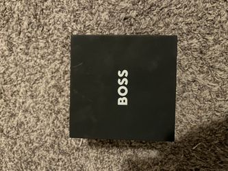 Boss Watch With Blue Face