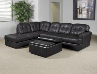 Dark brown Sectional couch. Brand new